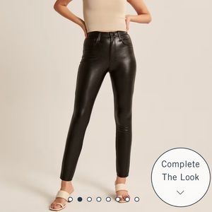 Abercrombie & Fitch Black Skinny Pants